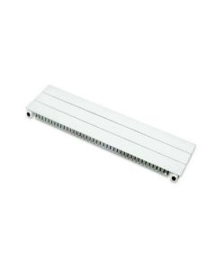 Runtal UF-3-72-9010R 4,620 BTU Hot Water Baseboard Radiator in White