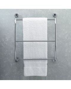 Valsan 57200CR Essentials Wall Mounted Towel Rack in Chrome