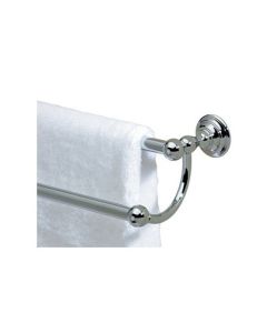 Valsan 66376CR Kingston Double Towel Rail 25.1875 Inch in Chrome