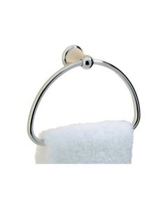 Valsan 66840CR Sintra Towel Ring 8 Inch in Chrome