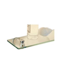Valsan 66862CR Sintra Glass Shelf 19.75 Inch in Chrome