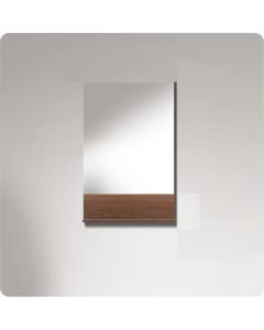 Duravit VE737001414 Vero 70.86" L X 31.49" W X 5.59" H Mirror with Shelf Below in Terra (Decor)