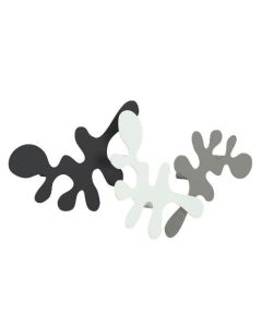 Frost Design W3001-3 Camoflage Hook Set Black / White / Grey 3 Pc