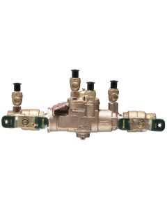 Watts 88004111, LF009M3-QT, 0.75" Lead Free Reduced Pressure Zone Backflow Preventer Assembly, Quarter Turn Shutoff Valves