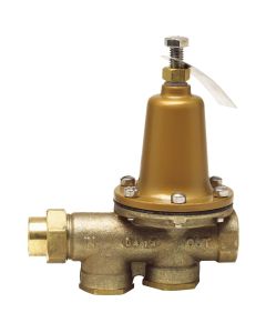 Watts 0009280, LF25AUB-LP-Z3, 0.75" Lead Free Water Pressure Reducing Valve, Npt Female Union X Npt Female, Polymer Seat, Low Range 10-35 psi