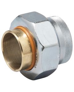 Watts 0009865, LF3001A, 0.75" Lead Free Dielectric Union, Female Iron Pipe Thread To Copper Solder Joint