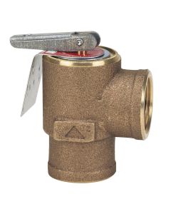 Watts 0342691, 335M2-030, 0.75" Bronze Boiler Pressure Relief Valve, Female Inlet, 30 psi