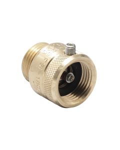 Watts 0061982, 8.75" Brass Hose Connection Vacuum Breaker Backflow Preventer, Secured With Allen Head Set Screw