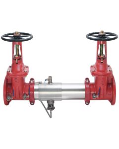 Watts F111586, 957-OSY, 4" SS Reduced Pressure Zone Assembly Backflow Preventer, OSY Shutoff Valves