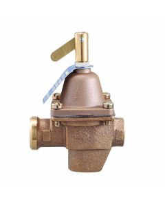 Watts 0386423, B1156F, 0.5" Bronze High Capacity Feed Water Pressure Regulator, Npt Threaded Inlet