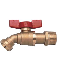 Watts 0123631, LFBD-QT, 0.5" In Lead Free Boiler Drain Shutoff, Quarter Turn