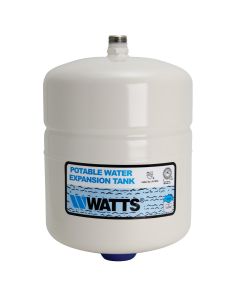 Watts 0067370,PLT-5, Potable Water Expansion Tank, 0.75" Male Connection, Tank Volume 2.1 Gallons