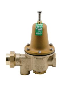 Watts 0009154, LFU5B-Z3, 1" Lead Free Water Pressure Reducing Valve, Npt Female Union X Npt Female, Adjust 25-75 psi
