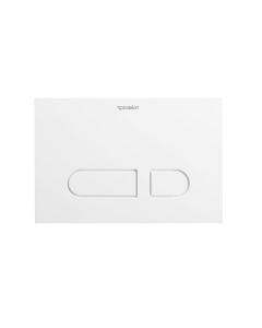 Duravit WD5008011090 DuraSystem® Actuator Plate A1 for Dual Flush Toilets in White