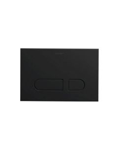 Duravit WD5008031090 DuraSystem® Actuator Plate A1 for Dual Flush Toilets in Black Matte