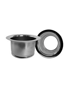 Franke WDFLANGE-EX-SN Waste Extended Disposer Flange in Satin Nickel