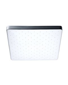 Whitehaus WHOSA24SQ-8-C 8" Showerhaus Square Rainfall Showerhead with Smooth Face and Easy to Clean Spray Holes in Polished Chrome