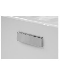MTI WOTRC Baths Rectangular Overflow PVC Drain Kit in Chrome