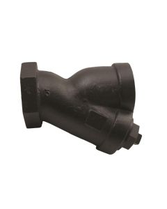 Apollo YCT00P045 YCT Series Cast Iron Wye Strainer, 3" FNPT, .045 Perforation Screen