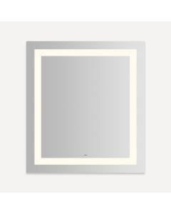 Robern YM3640RIFPD3 Vitality 36" W X 40" H X 1-3/4" D Lighted Mirror, Rectangle, Inset Light Pattern, 3000K Temperature (Warm Light), Dimmable, Defogger