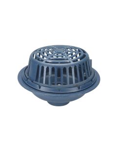Zurn Industries Z100-6NH-89 15" Diameter No Hub Cast Iron Main Roof Drain