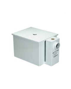 Zurn Z-1170-400-DI Grease Interceptor, Acid Resistant Coated Fabricated Steel, Dual High/Low Inlet