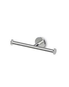 Zucchetti ZAC631 Pan Wall Mounted Double Toilet Paper Holder in Polished Chrome