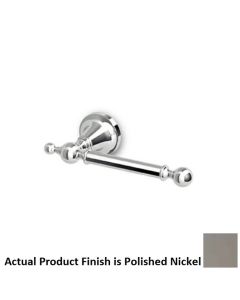 Zucchetti ZAD430.C8 Agora 6-1/8" L Wall Mounted Euro Toilet Paper Holder in Polished Nickel