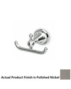 Zucchetti ZAD450.C8 Agora Double Robe Hoook in Polished Nickel