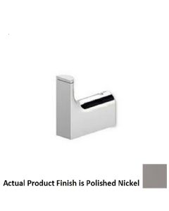 Zucchetti ZAD650C8 Wall Mounted Single Robe Hook in Polished Nickel