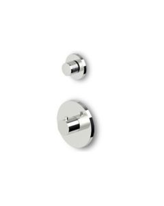 Zucchetti ZD1077.1900 Isy 8 GPM 3/4" Built-In Thermostatic Shower Mixer with Volume Control in Polished Chrome