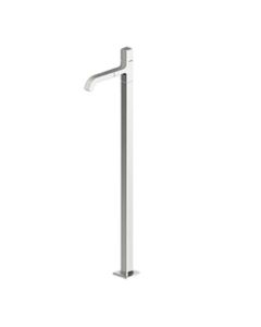 Zucchetti ZFA621-W F-STNDG 1LV BSNMIX,WHTFREE STANDING SINGLE LEVER BASIN MXR