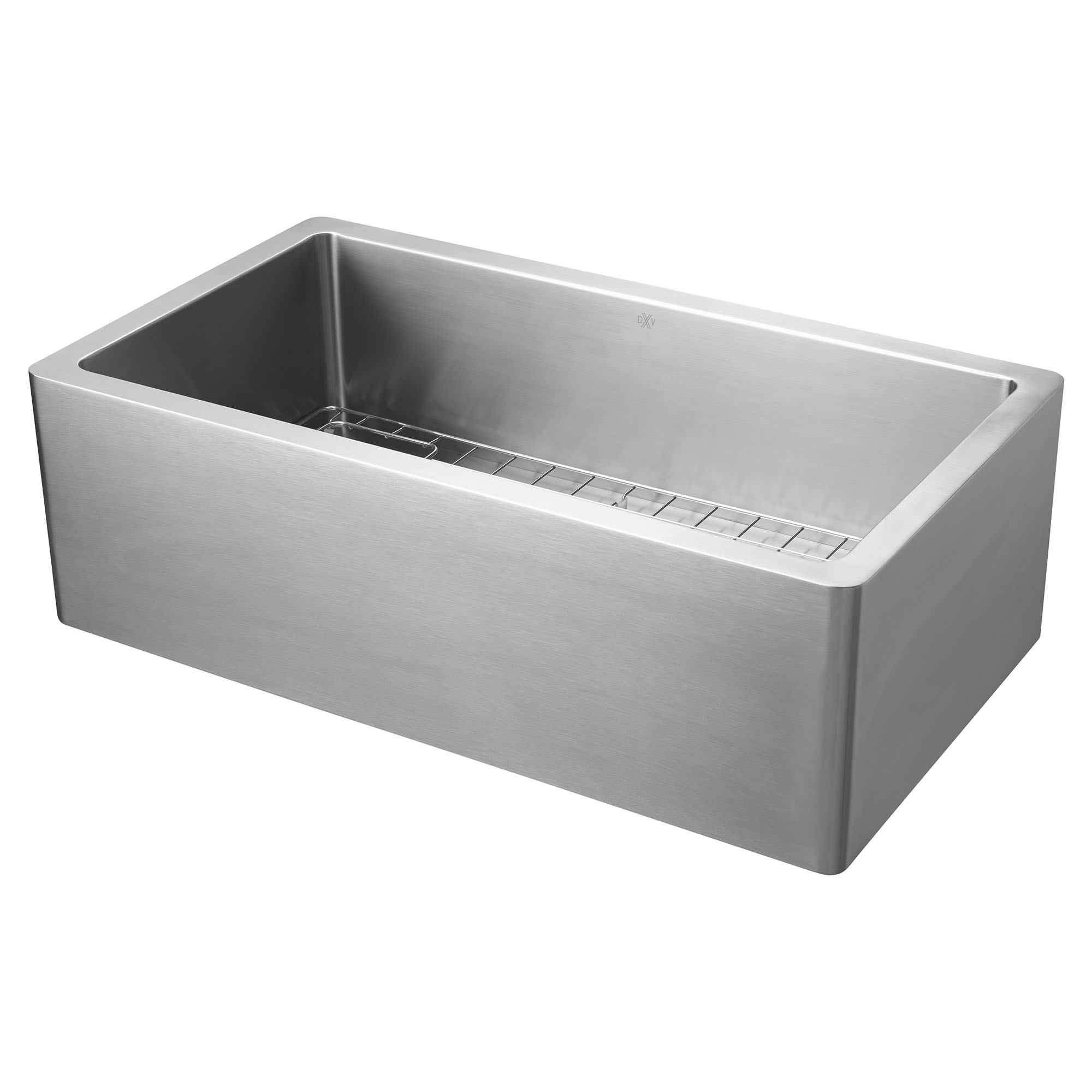 DXV D35140036.075 Hillside 36" L X 20" W X 11.5" D Kitchen Sink in Stainless Steel