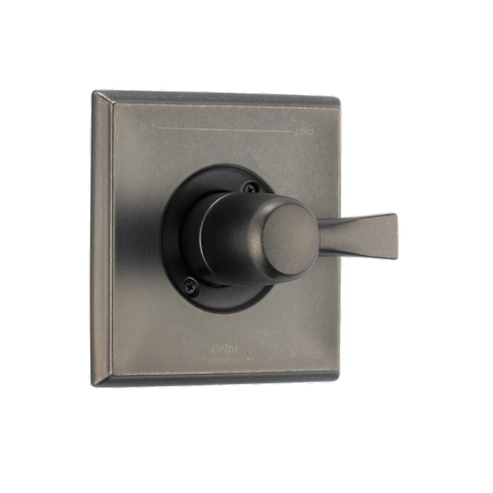 Delta T14051-PT Dryden Monitor 14 Series Valve Trim Only in Aged Pewter (Rough Sold Separately)