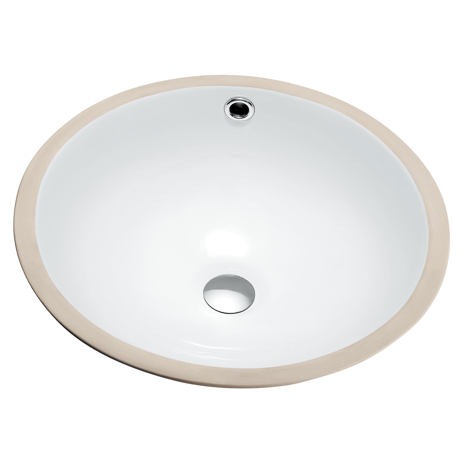 Emory and Bond EB20012 Undermount Lavatory Sink White Ceramic 12" x 12" x 7"