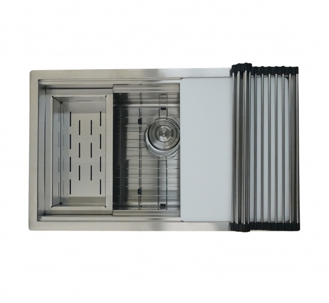 Emory & Bond EB323018SR Professional Series 30" Undermount Kitchen Sink