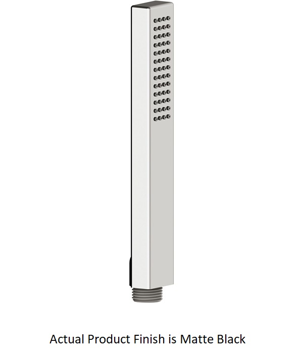 Emory and Bond EB8402BLK Hand Shower Stick in Matte Black