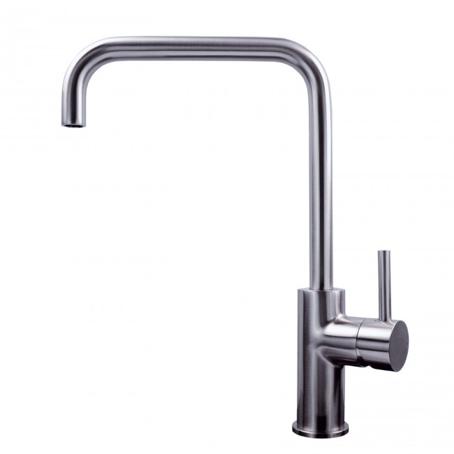 Emory and Bond EBKSL20BN Contempo Series Contemporary Single Handle Kitchen Faucet in Brushed Nickel