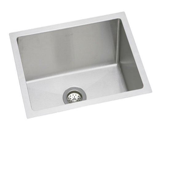 Elkay EFRU211510 Stainless Steel 23.5" x 18.25" x 10" Single Bowl 16 Gauge Undermount Kitchen Sink