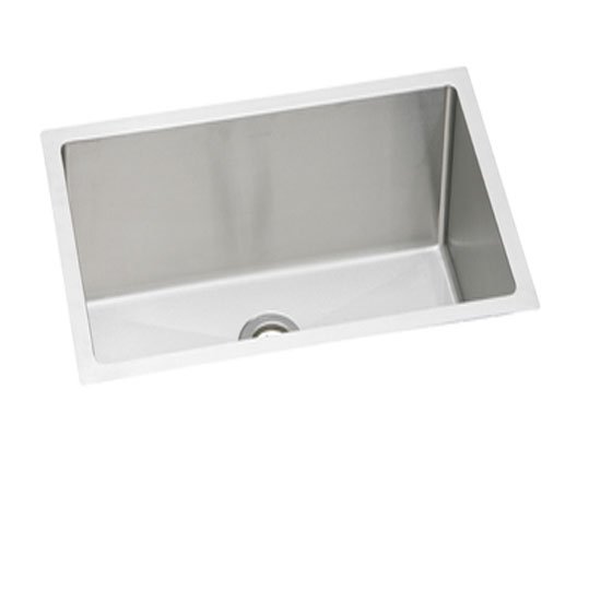 Elkay EFRU2816 Crosstown T Single Bowl Undermount Stainless Steel Kitchen Sink