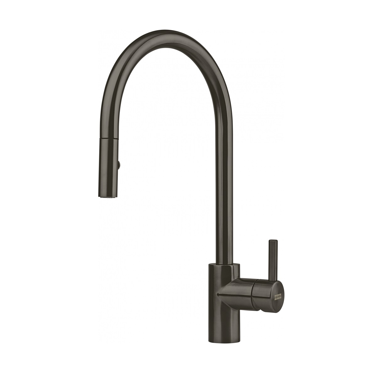 Franke EOS-PD-ANT Eos Neo 1.75 GPM Deck Mounted Single Handle Pull Down Kitchen Faucet in Anthracite