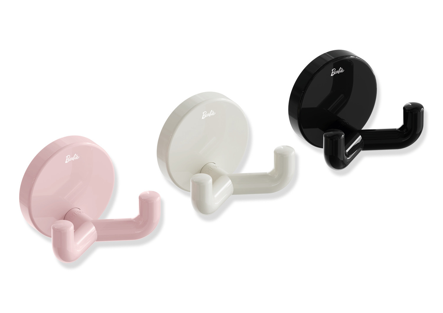Barbie™ x HEWI B477.007 Double Hook Set Iconic