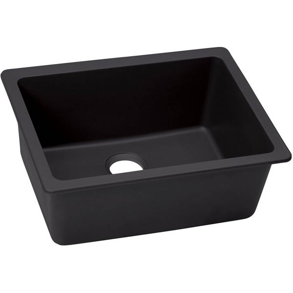  24" Apron Front Single Bowl Kitchen Sink Farmhouse in Matte Black by Franke FH2K110-24MB 