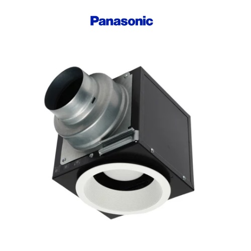 Panasonic FV-NLF46RES Recessed Inlet for Use with In-Line Panasonic Exhaust Fans In Black