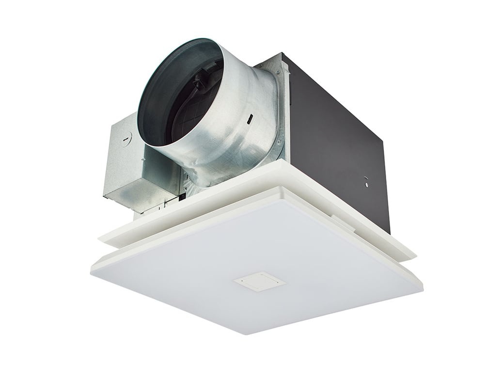 Panasonic FV-0511VKS3S WhisperGreen Select NextGen 30 - 110 CFM 0.7 Sone Ceiling Mounted Energy Star Certified Bath Fan Only with Pick-A-Flow Technology and Architectural Grille
