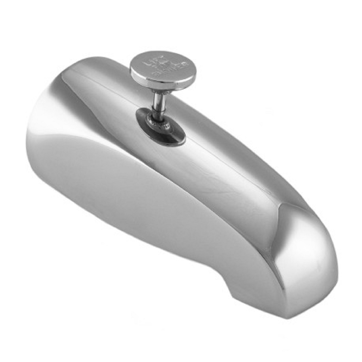 Wall Mounted Tub Spout in Polished Chrome Matco-Norca FY-802, with Brass Diverter