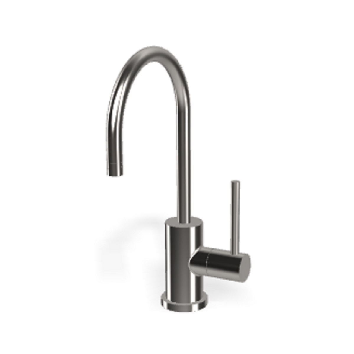Graff G-5950C-LM3D-PN 1.8 GPM Deck Mounted Single Hole Cold Water Dispenser in Polished Nickel