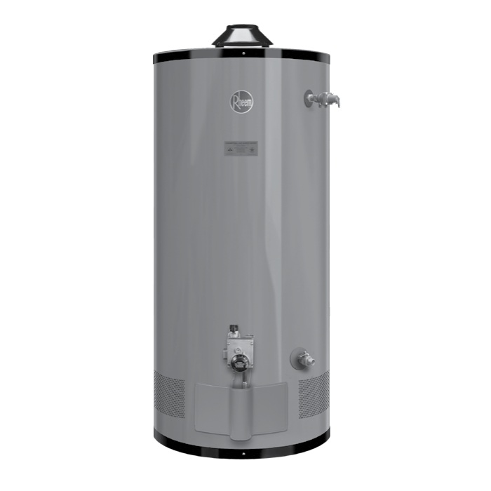 Rheem G100-80 Medium Duty 100 Gallon, 80 Input MBtu Commercial Natural Gas Water Heater - 3 Year Warranty