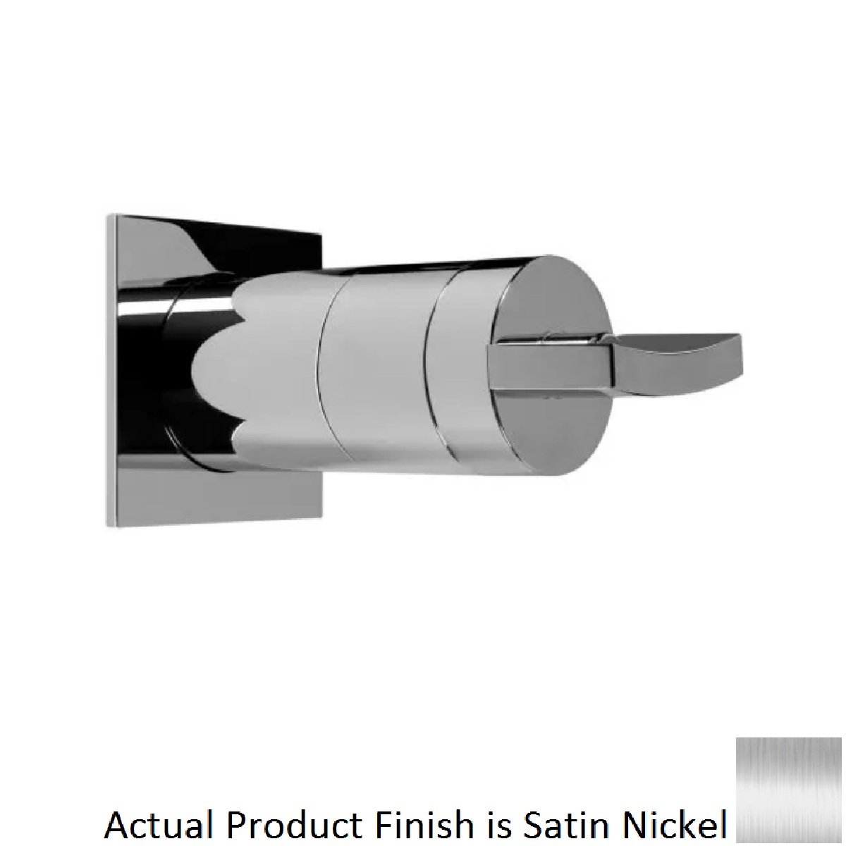 Graff G-8095-C14S-SN-T Incanto 2-5/16" Single Handle Volume Control Valve Trim in Satin Nickel (Rough Sold Separately)