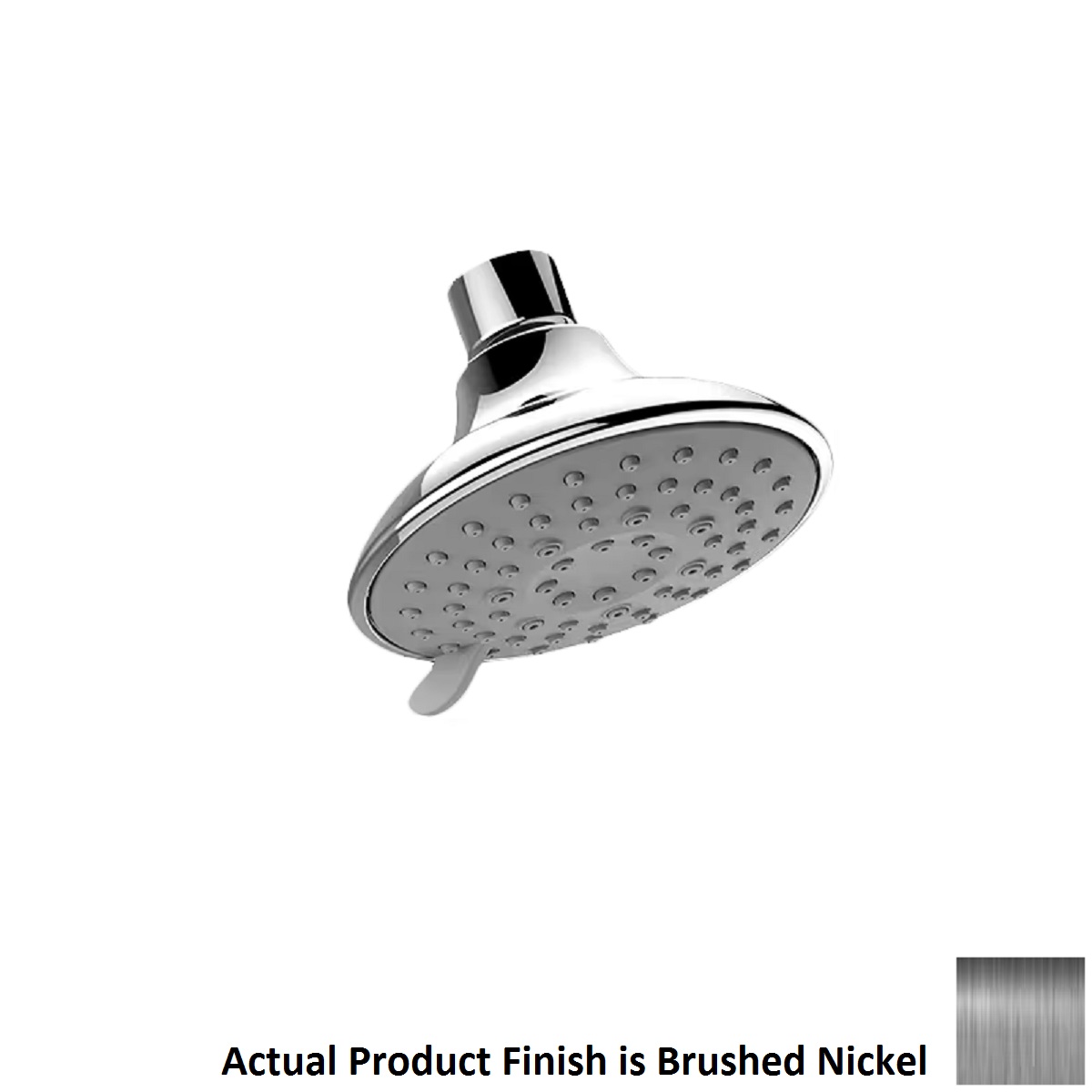 Graff G-8424-BNI 2.0 GPM, 4-1/4" Round Multi Function Shower Head in Brushed Nickel